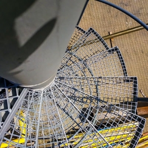 Trepte de scari in spirala